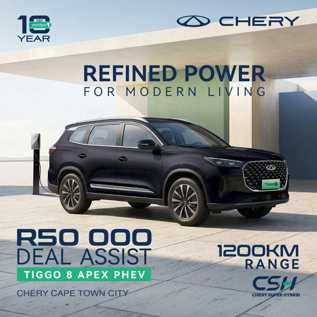 TIGGO 8 Apex PHEV Deal Assist*