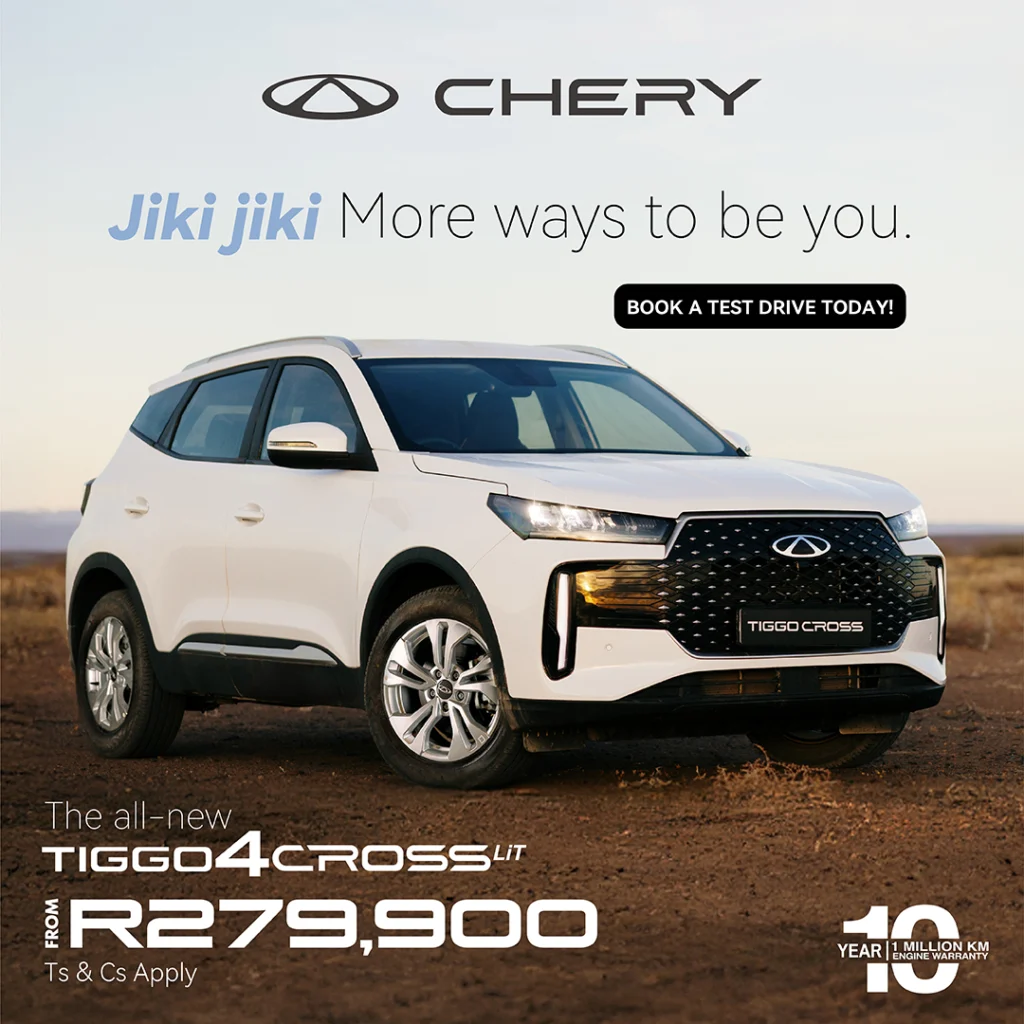 All New Chery Tiggo 4 Cross LiT from R279 900*