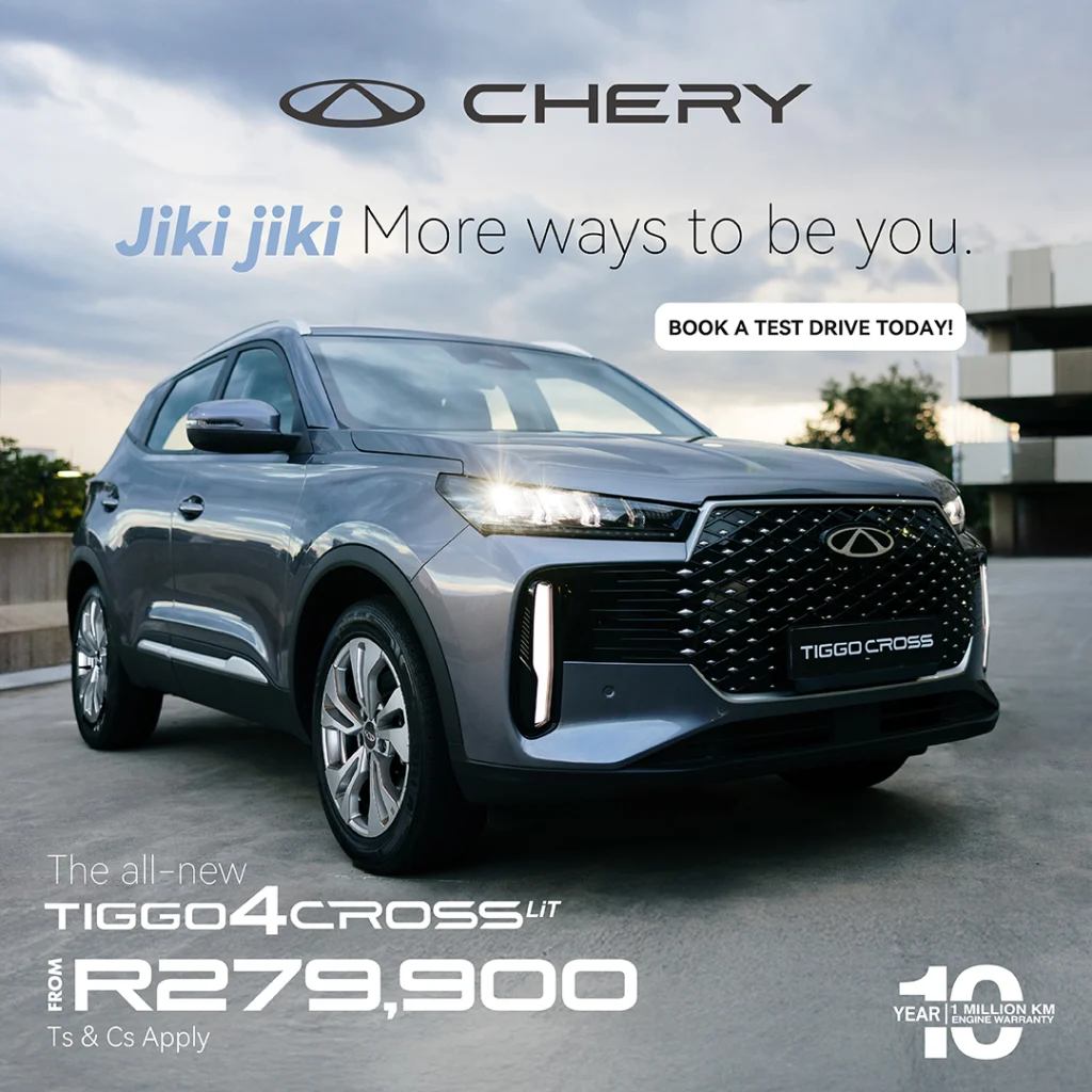 All New Chery Tiggo 4 Cross LiT from R279 900*