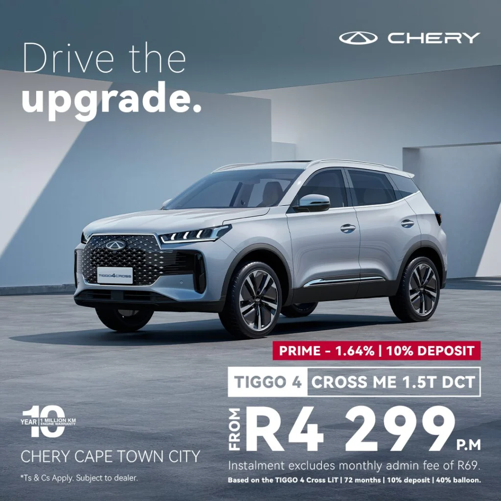 TIGGO 4 Cross ME 1.5T DCT from R4 299pm*