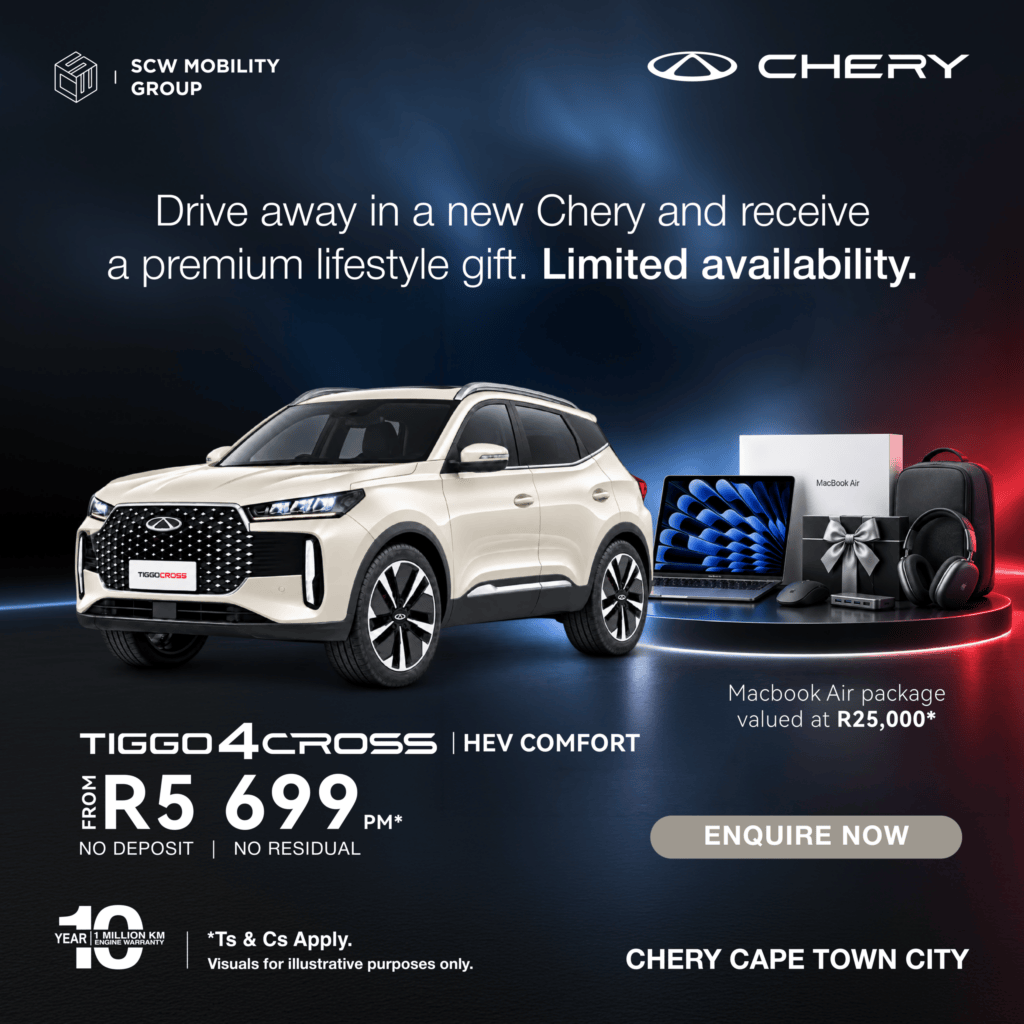 TIGGO 4 Cross HEV Comfort from R5 699*