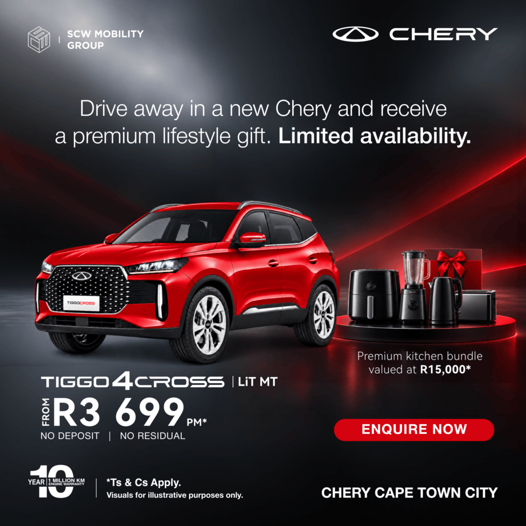 TIGGO 4 Cross LIT MT from R3 699*