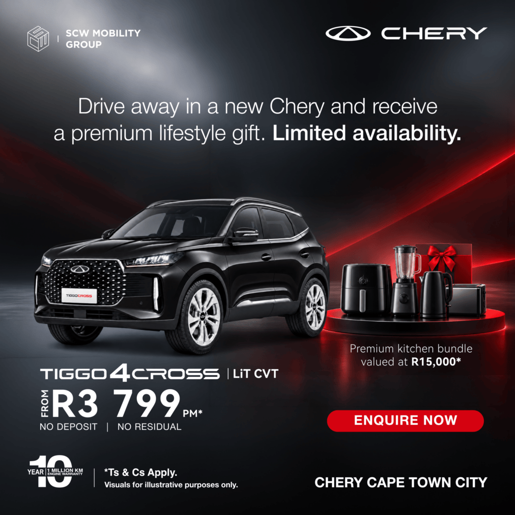 TIGGO 4 Cross LIT CVT from R3 799*